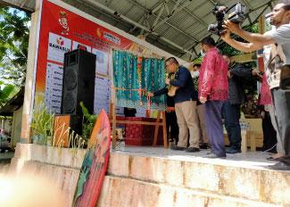 Fritz Resmikan Kampung Pengawasan Pertisipatif Pertama Di Provinsi Papua