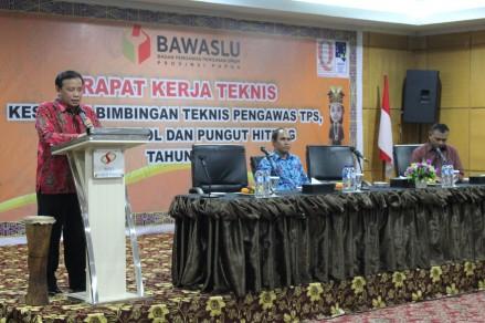 KETUA BAWASLU RI : PUNCAK SEMUA TAHAPAN PEMILU 2019 YAITU SAAT PUNGUT HITUNG DI TPS