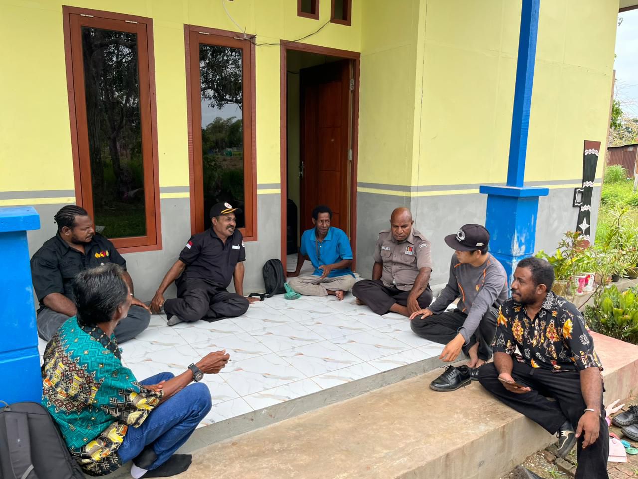 KONSOLIDASI DAN UJI PETIK BAWASLU MERAUKE DIKAMPUNG WASUR