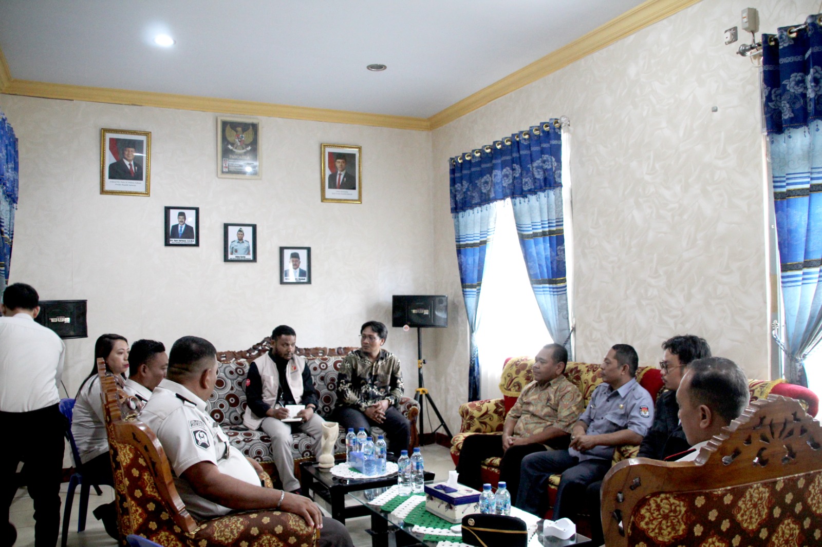 BAWASLU MERAUKE AWASI COKLIT DATA PEMILIH WARGA BINAAN DI LAPAS KELAS IIB MERAUKE