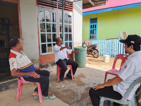 Tingkatkan Akurasi Data, Distrik Merauke Lakukan Uji Petik Lapangan di Wilayah RT 03 Kelurahan Muli