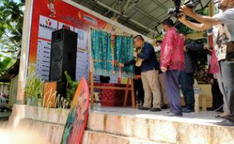 Fritz Resmikan Kampung Pengawasan Pertisipatif Pertama Di Provinsi Papua