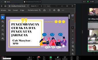 Peserta P2P Merauke Hadiri Kegiatan Pendidikan Pengawasan Partisipatif yang diadakan oleh Bawaslu Provinsi Papua Selatan