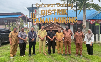 Pengawasan Berjalan Lancar, Bawaslu Merauke Lakukan Uji Petik di Tanah Miring