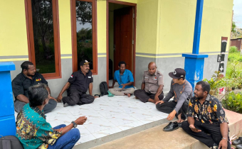 KONSOLIDASI DAN UJI PETIK BAWASLU MERAUKE DIKAMPUNG WASUR