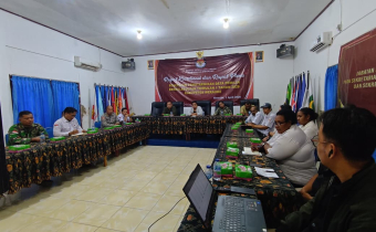 Sinergi Pengawasan, Bawaslu Merauke Ikuti Rakor dan Pleno PDPB Triwulan I 2026