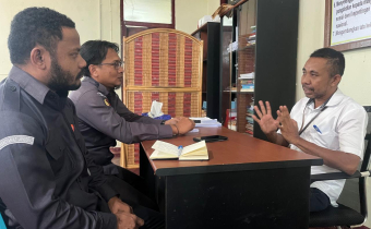 Ganis, Kordiv P2H Bawaslu Merauke, Perkuat Kolaborasi Lewat Konsolidasi Demokrasi Bersama Pihak Kampus