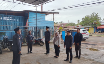 PERKUAT KOORDINASI, BAWSLU MERAUKE ADAKAN APEL DAN BINCANG PAGI